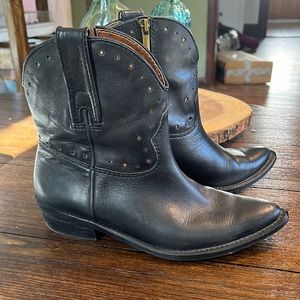 Lucky Brand ChantelX Western Wear Boots booties cowboy